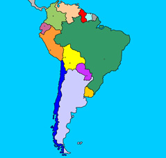 Brasil y Argentina en Suramérica. Uno país con proyecto continental y otro sin él.