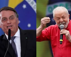 Bolsonaro y Lula.