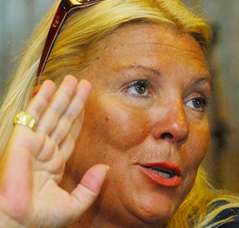 Elisa Carrió, arquetipo de una intolerancia argentina.