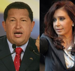 Chávez y Cristina