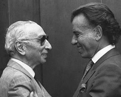 Rojas y Menem, tan amigos...