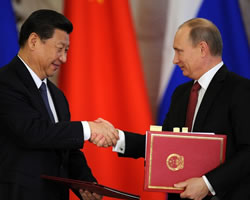 Putin y Xi Jinping. Un golpe maestro.